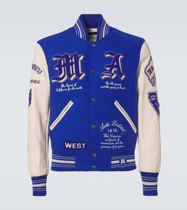 Amiri Dream Team appliqu√É¬© varsity jacket