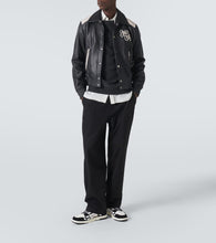 Amiri Leopard Skel Top Low leather sneakers