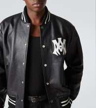 Amiri MA Hollywood leather bomber jacket