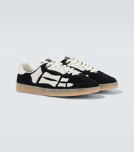 Amiri Pacific Bones appliqu√É¬© suede sneakers