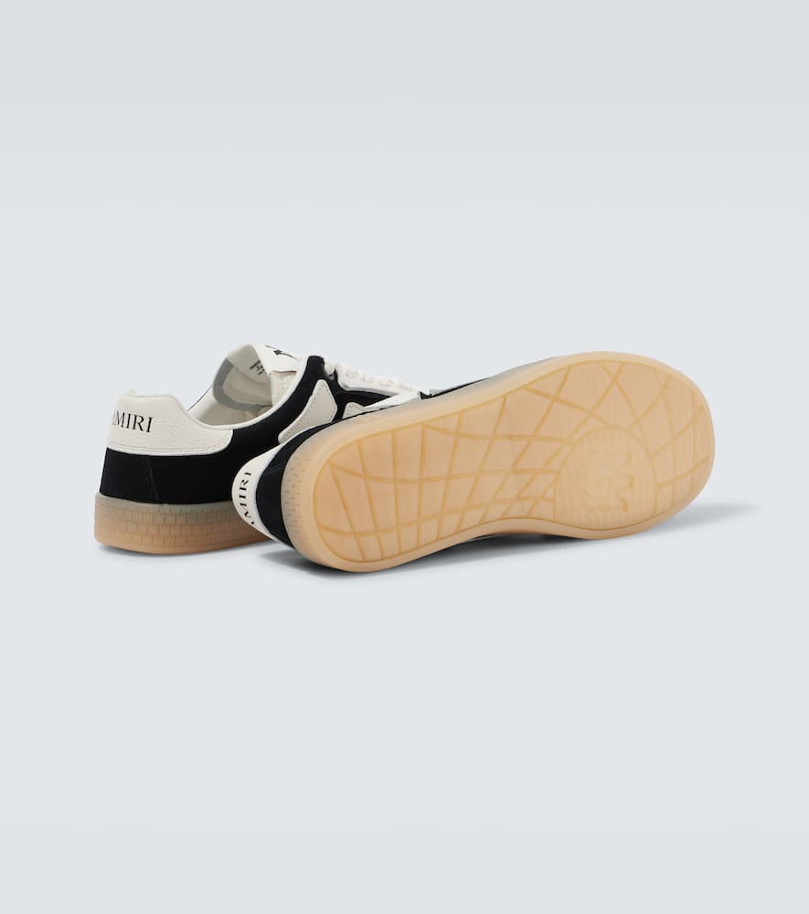 Amiri Pacific Bones appliqu√É¬© suede sneakers