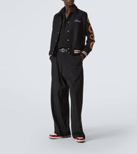 Amiri Snake Skel printed leather sneakers
