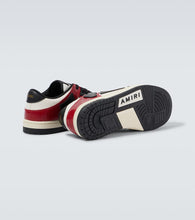 Amiri Snake Skel printed leather sneakers