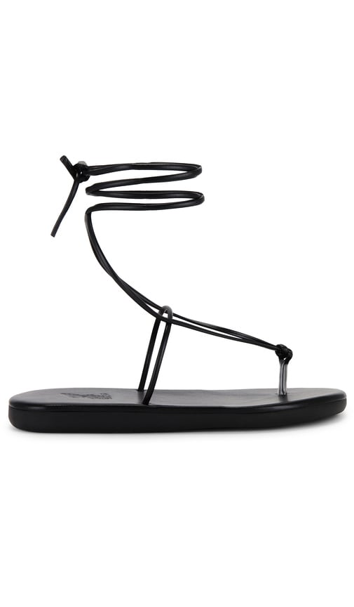 Ancient Greek Sandals Chordi Flip Flop Sandal in Black - Ancient Greek Sandals - Tongs Chordi - Noir - 古希腊凉鞋 Chordi 黑色人字拖凉鞋 - Antike griechische Sandalen Chordi Flip-Flop-Sandale in Schwarz - Ancient Greek Sandals 블랙 색상의 Chordi 플립플롭 샌들 - Sandali greci antichi Chordi Sandalo infradito in nero