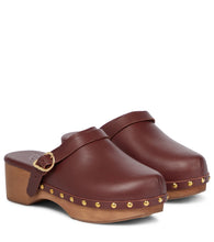 Ancient Greek Sandals Classic Closed leather clogs - 古希腊凉鞋经典封闭式皮木屐