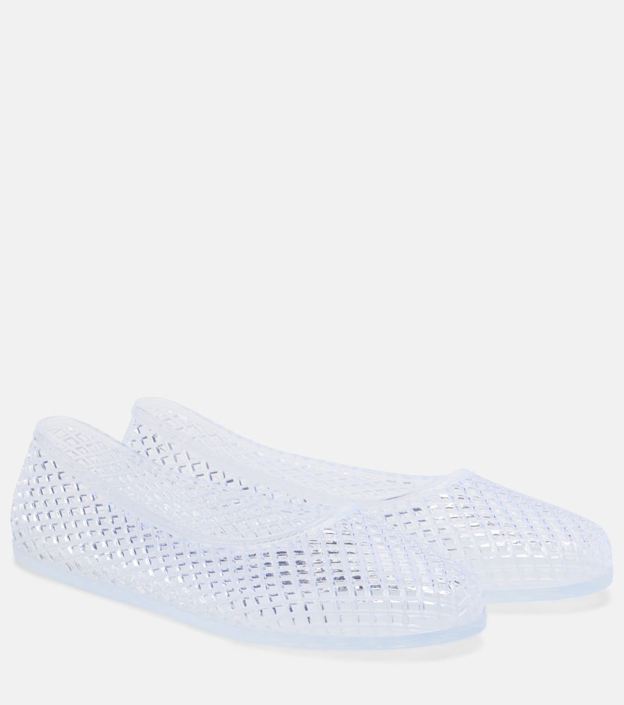 Ancient Greek Sandals Iro fishnet ballet flats