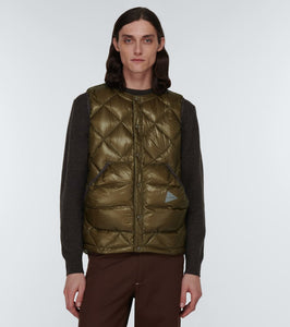 And Wander Diamond quilted vest