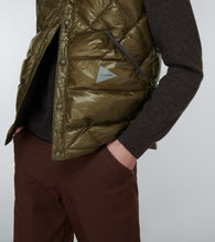 And Wander Diamond quilted vest