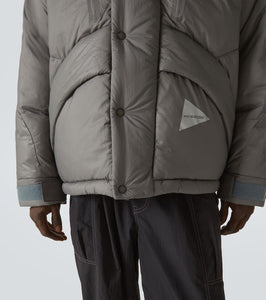 And Wander Logo puffer jacket