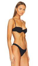 Anemos Balconette Underwire Bikini Top in Black
