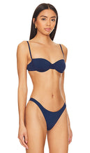 Anemos The Balconette Underwire Bikini Top in Navy