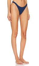 Anemos The Eighties High Cut Bikini Bottom in Navy