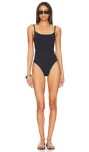 Anemos The Square Neck One Piece in Black - Anemos - Une pièce à col carré en noir - Anemos 方领一件黑色 - Anemos The Square Neck One Piece in Schwarz - Anemos 더 스퀘어 넥 원피스 블랙 색상 - Anemos The Square Neck Costume intero in nero