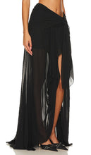 Aniye Records Mel Long Skirt in Black