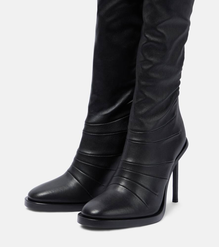 Ann Demeulemeester Adna over-the-knee leather boots