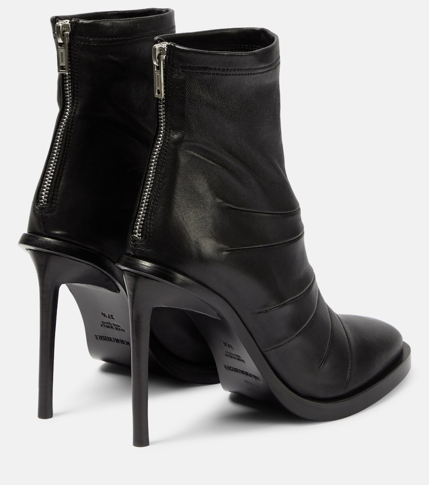Ann Demeulemeester Carol leather ankle boots