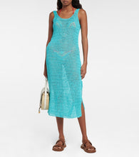 Anna Kosturova Athena crochet cotton midi dress