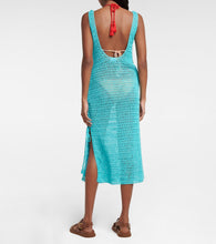 Anna Kosturova Athena crochet cotton midi dress