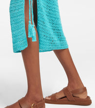 Anna Kosturova Athena crochet cotton midi dress