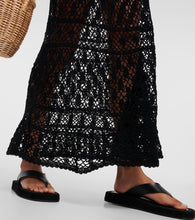 Anna Kosturova Bianca crochet maxi dress