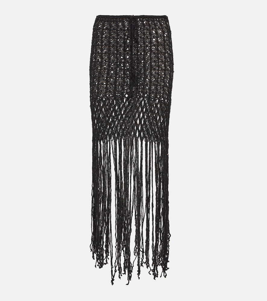 Anna Kosturova Crochet cotton skirt - 安娜·科斯图罗娃钩针棉裙