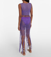 Anna Kosturova Crochet minidress