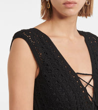 Anna Kosturova Jennifer crochet cotton minidress