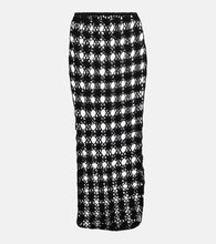 Anna Kosturova Open-knit cotton midi skirt - Anna Kosturova 镂空针织棉质中长半身裙