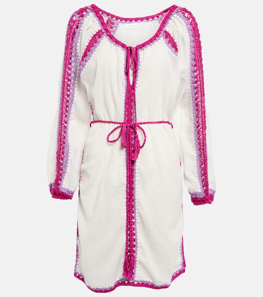Anna Kosturova Penelope cotton minidress. Anna Kosturova Penelope 棉质迷你连衣裙