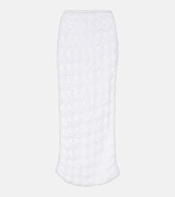 Anna Kosturova Rosette crochet cotton midi skirt - Anna Kosturova Rosette 钩针棉质中长裙