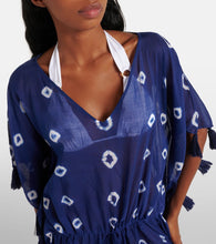 Anna Kosturova Tie-dye cotton kaftan