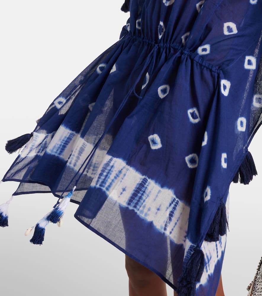 Anna Kosturova Tie-dye cotton kaftan