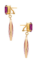 Anton Heunis Drops Earrings in Fuchsia