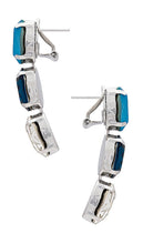 Anton Heunis Triple Oval Cluster in Blue