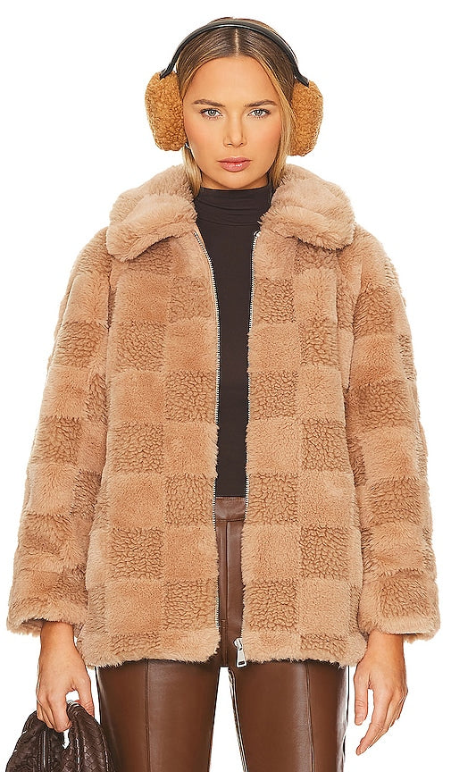Apparis Lucy Jacket in Cream - Veste Apparis Lucy en crème - Apparis Lucy 奶油色夹克 - Apparis Lucy Jacke in Creme - Apparis 루시 재킷 - Giacca Apparis Lucy color crema