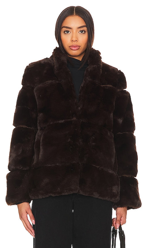 Apparis Skylar Jacket in Chocolate
