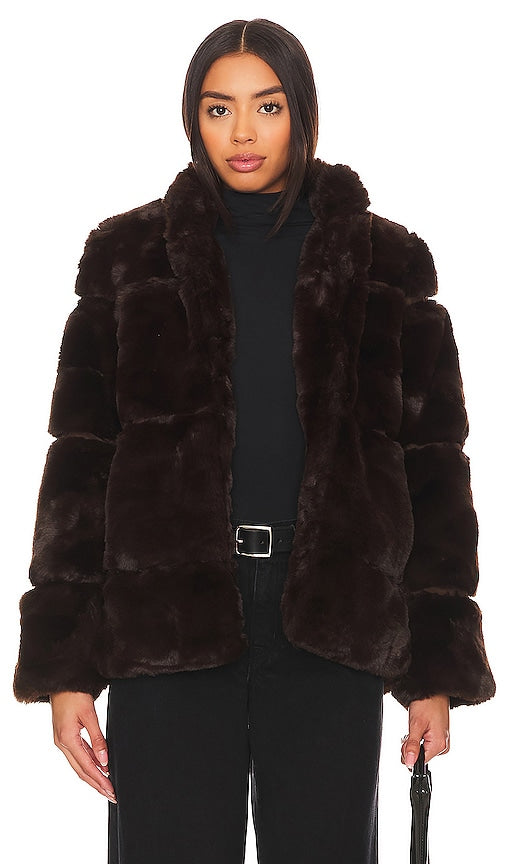 Apparis Skylar Jacket in Chocolate