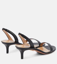 Aquazzura 50 leather sandals
