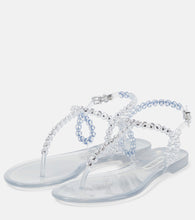 Aquazzura Almost Bare embellished PVC sandals