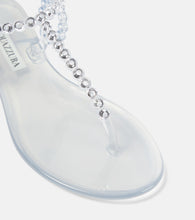 Aquazzura Almost Bare embellished PVC sandals