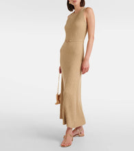 Aquazzura Almost Bare metallic leather thong sandals