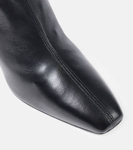 Aquazzura Amore 75 leather ankle boots