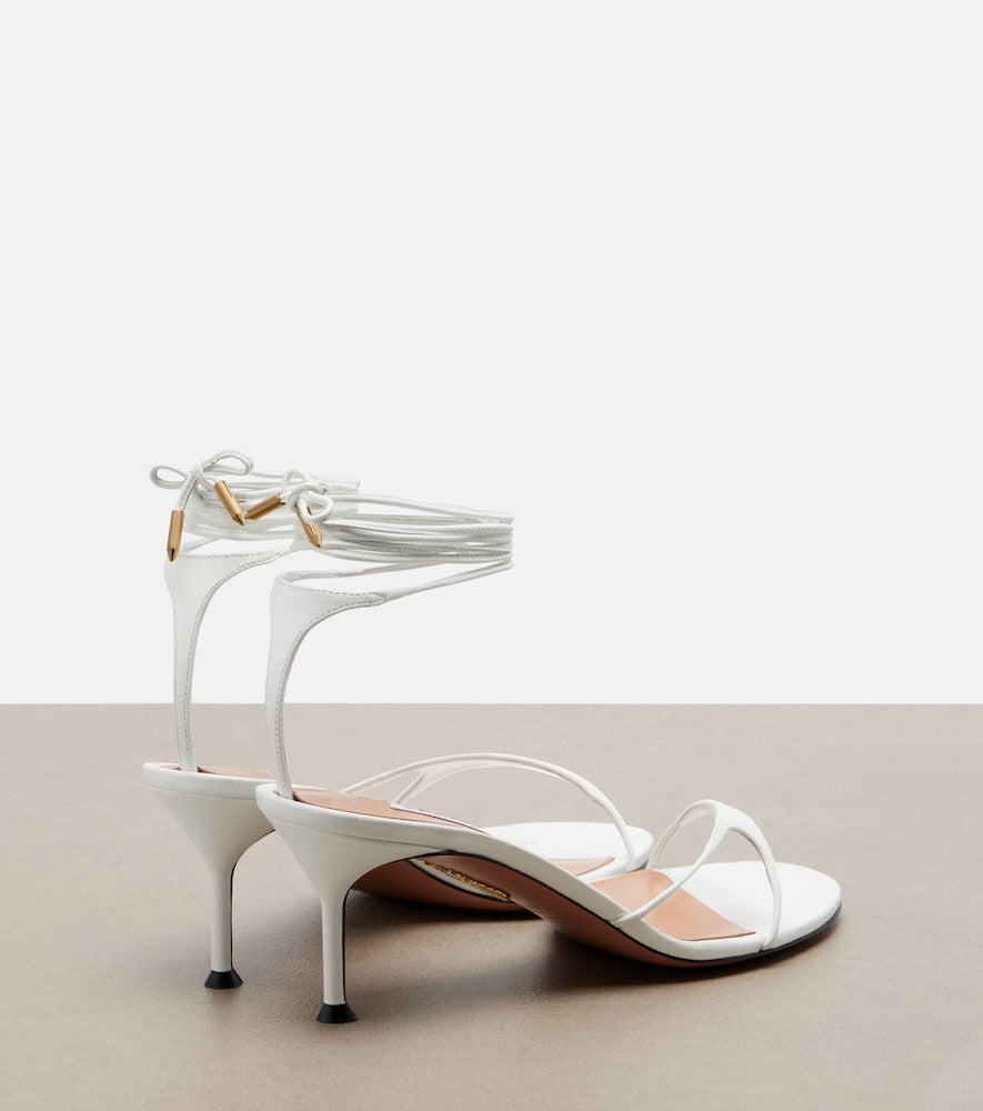 Aquazzura Bikini leather sandals