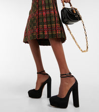 Aquazzura Blake suede platform pumps