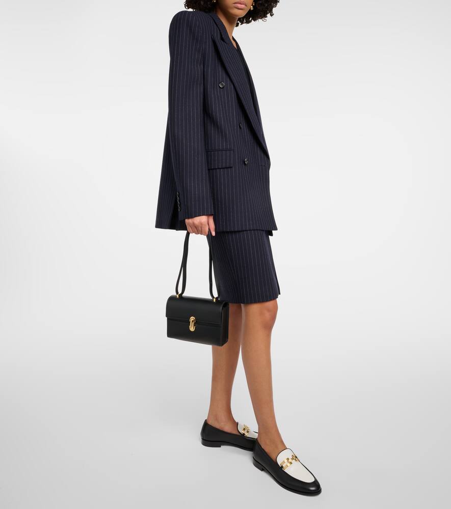 Aquazzura Brandi leather loafers