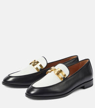 Aquazzura Brandi leather loafers