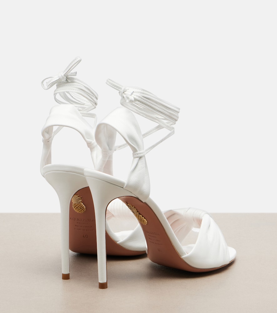 Aquazzura Carina leather sandals