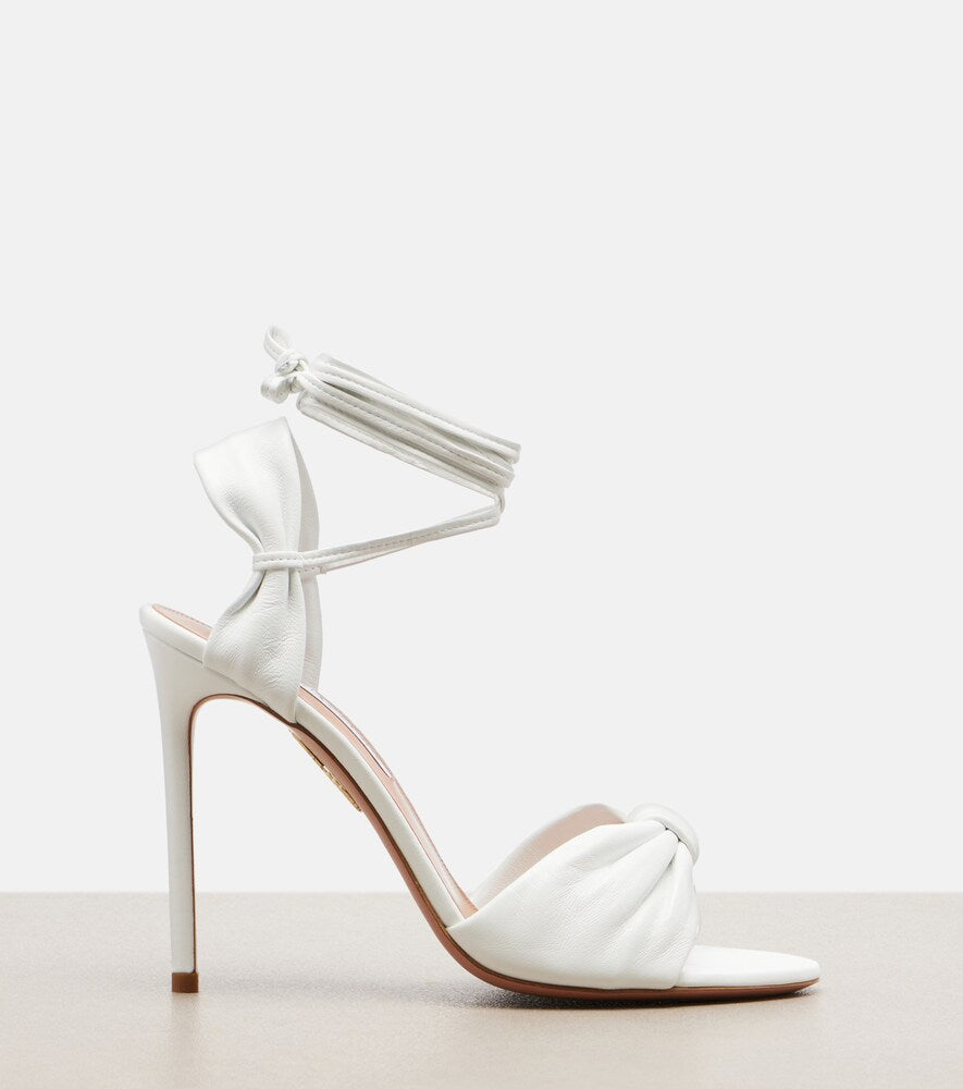 Aquazzura Carina leather sandals