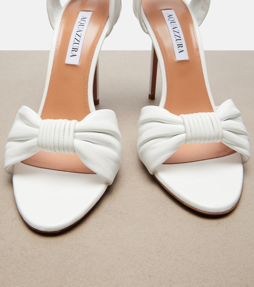 Aquazzura Carina leather sandals