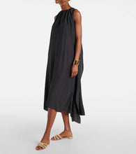 Aquazzura Felix satin slides